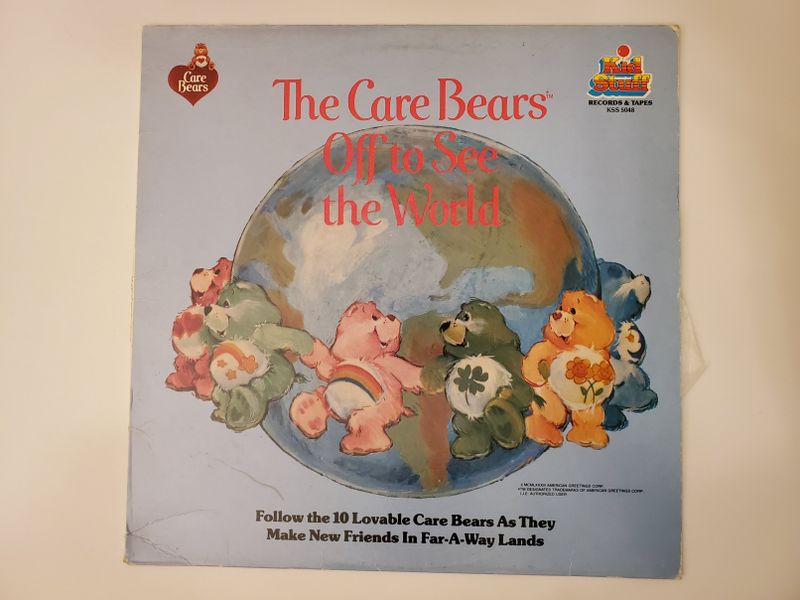 Care Bears The Care Bears Off to See the World vinyl record